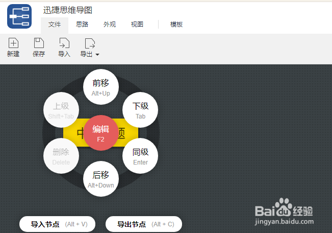 绘制思维导图教程