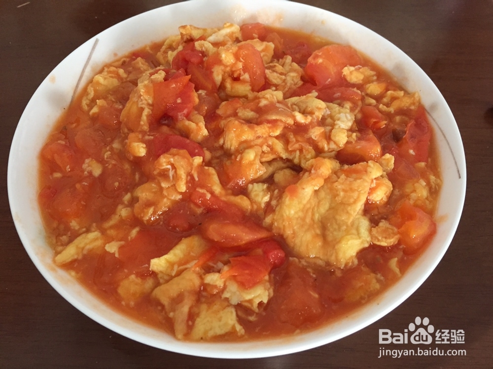 非常简单的西红柿炒鸡蛋