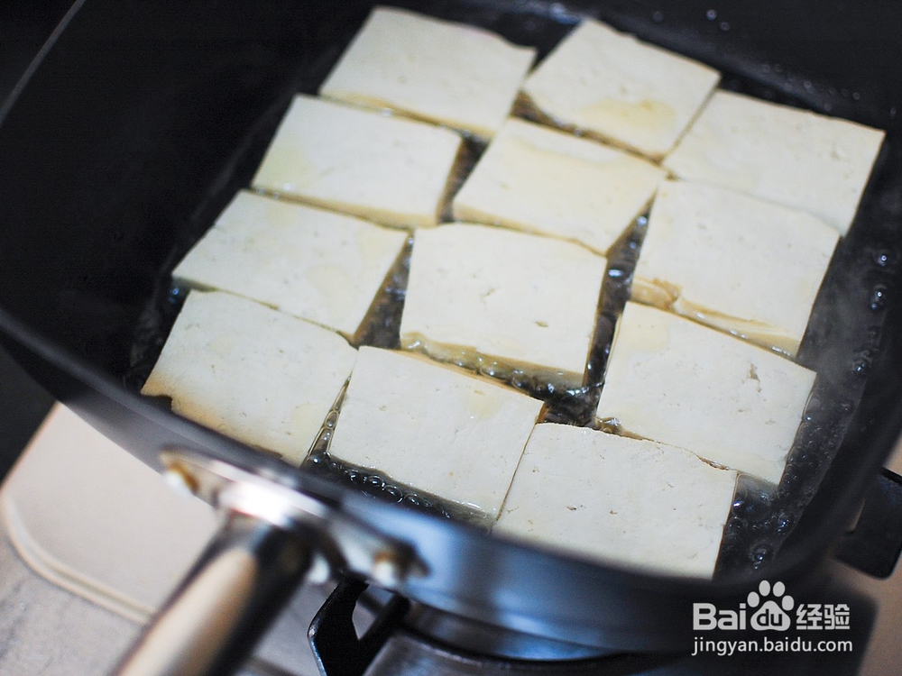 抢着吃的香煎老豆腐