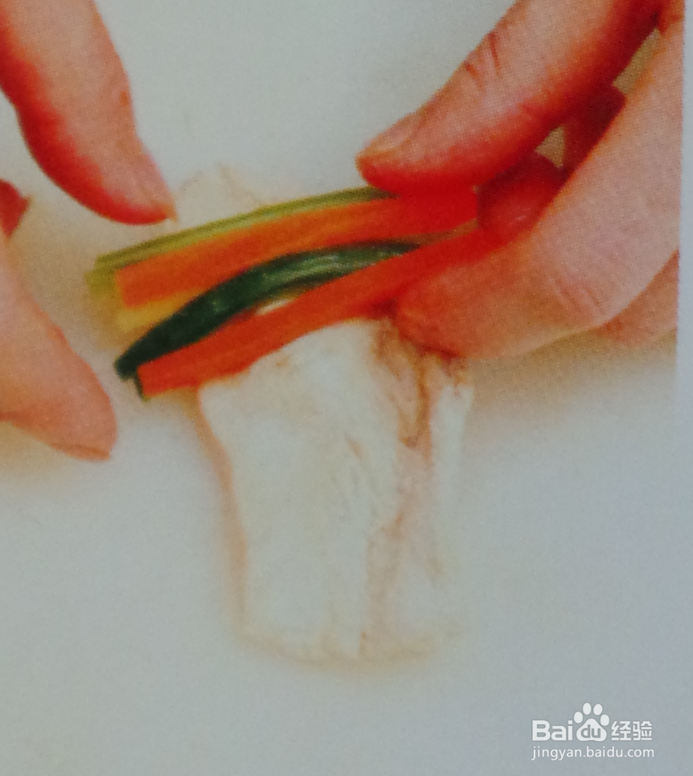 田园鸡肉卷在家的做法