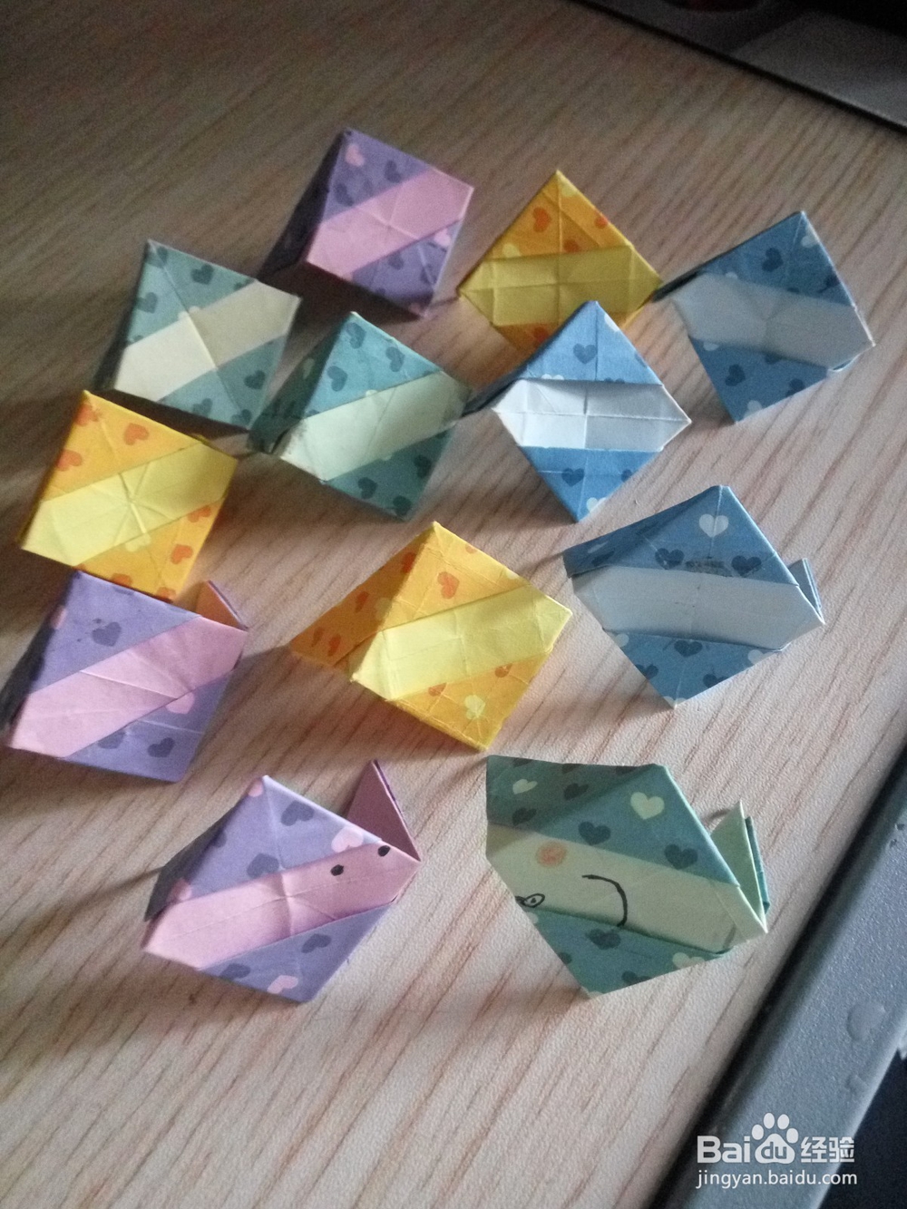 复杂24面体组合折纸教程