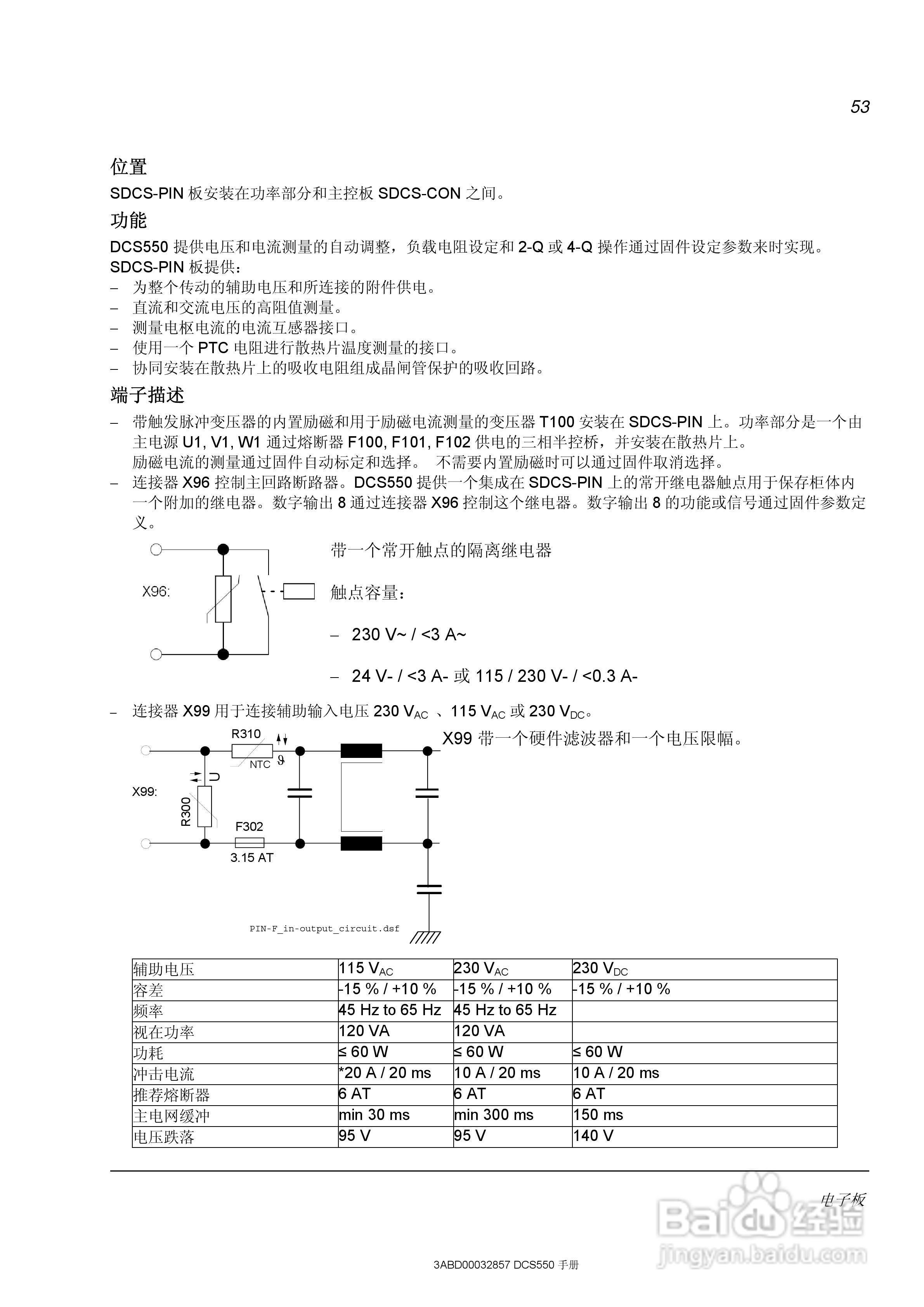 ABB直流调速器DCS550使用手册:[6]