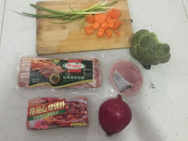 红烩番茄培根咖喱