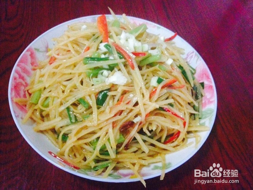 家常土豆丝做法