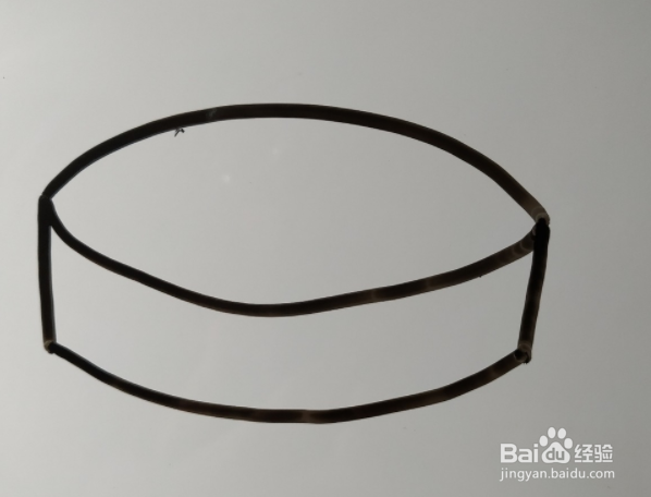 如何画奶油蛋糕的儿童画?