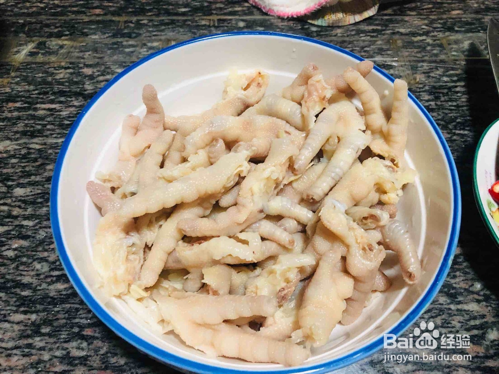 柠檬百香果鸡爪的做法