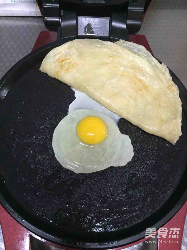 风味手抓饼之广味腊肠