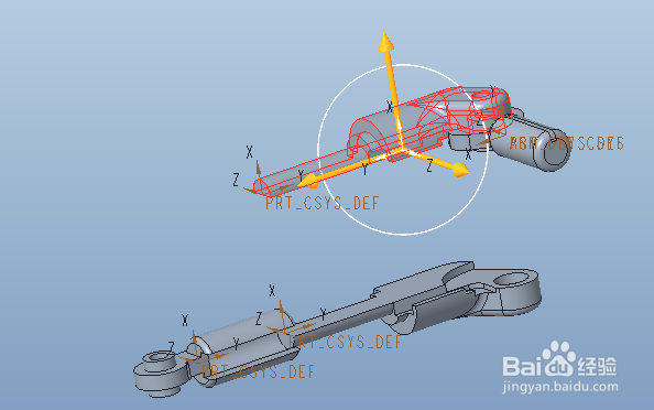 creo怎么对装配体分解视图和编辑位置