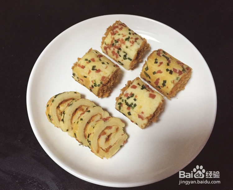 肉松蛋糕卷~的做法