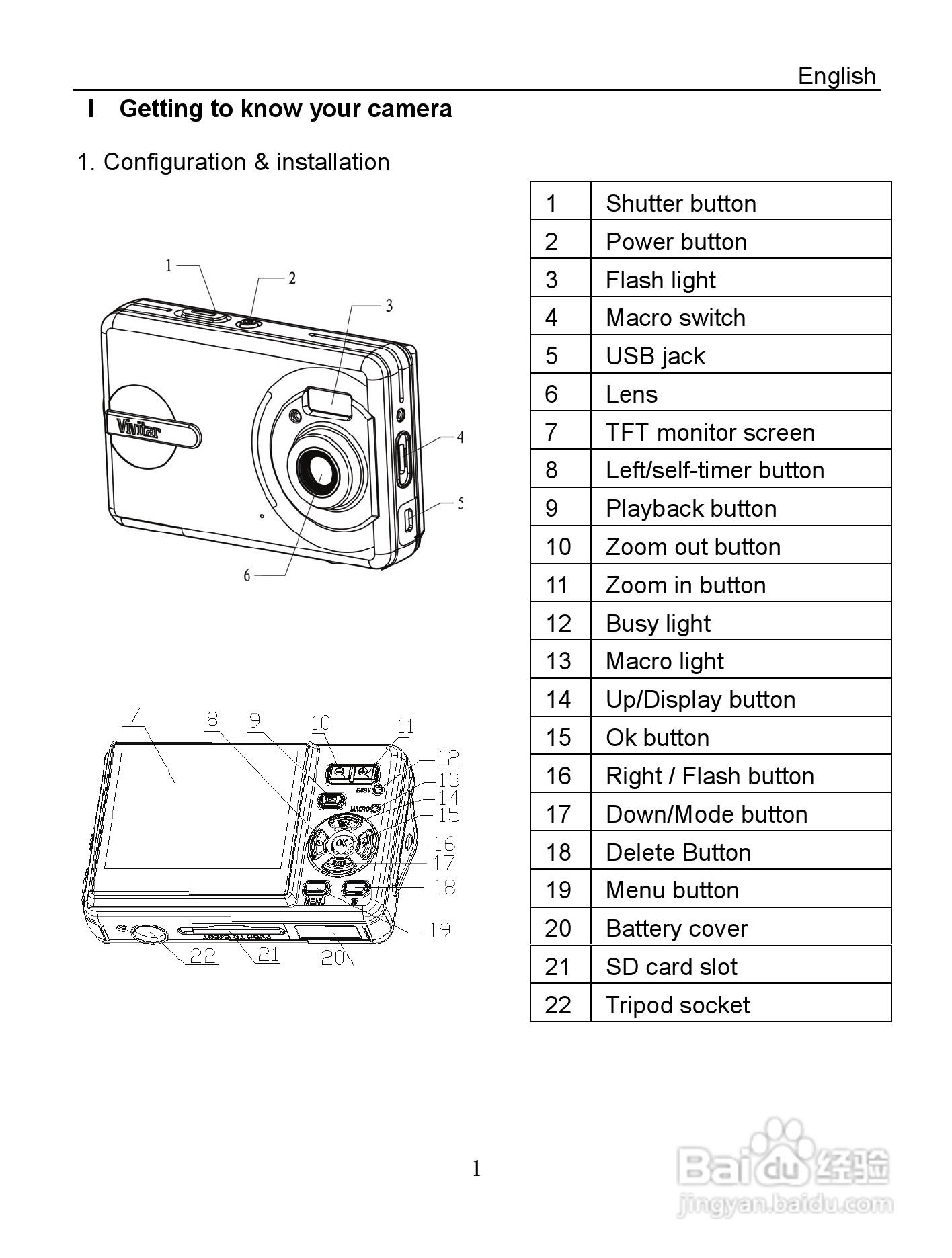 威达ViviCam 5024数码相机使用说明书:[1]