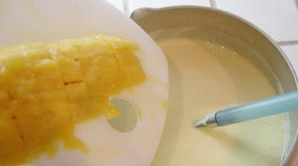 芒果布丁是怎么做的