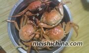 好吃的蘸汁清蒸蟹