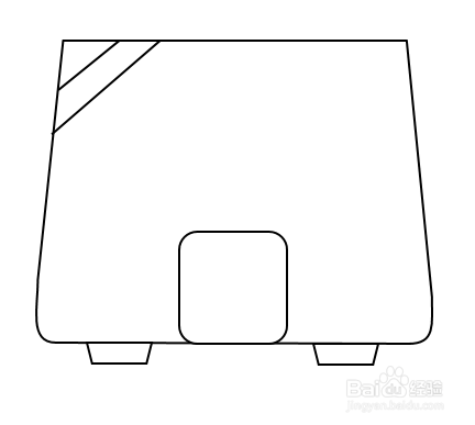 ppt画图简笔画——电饭煲