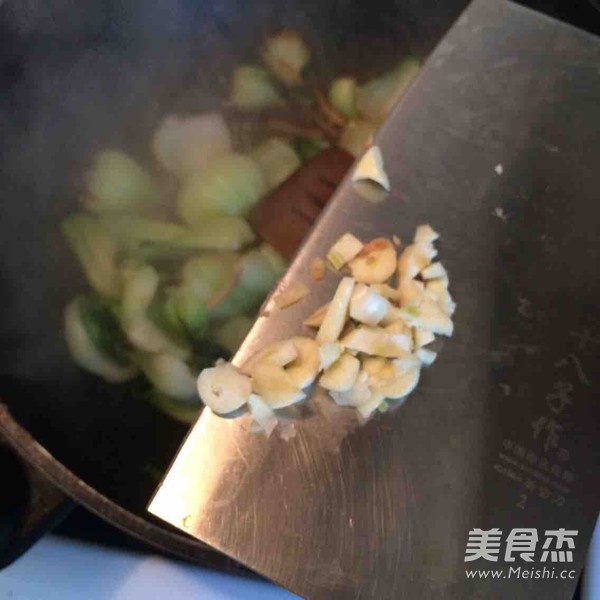 蒜蓉蚝油小白菜