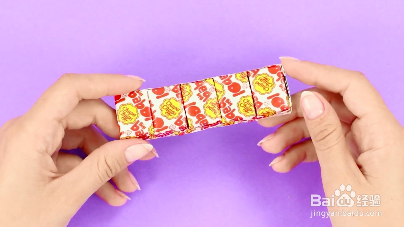 怎么制作撕掉袋子的口香糖