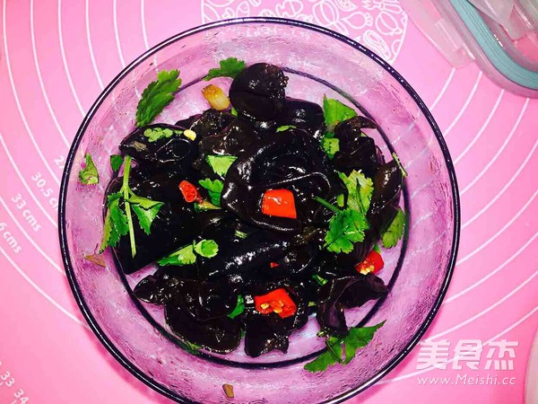 爽口木耳的做法