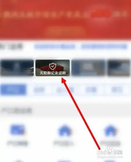 天府通办怎么开无犯罪记录证明
