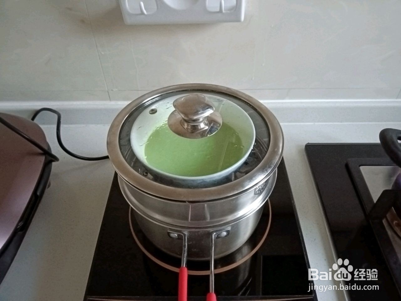 青汁发糕怎么做