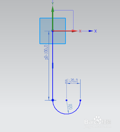 UG10.0练习三维建模七百五十五之丁字勾