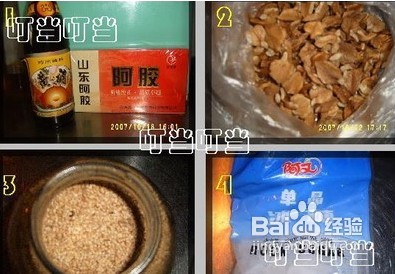 女人养颜芝麻阿胶糊怎么做