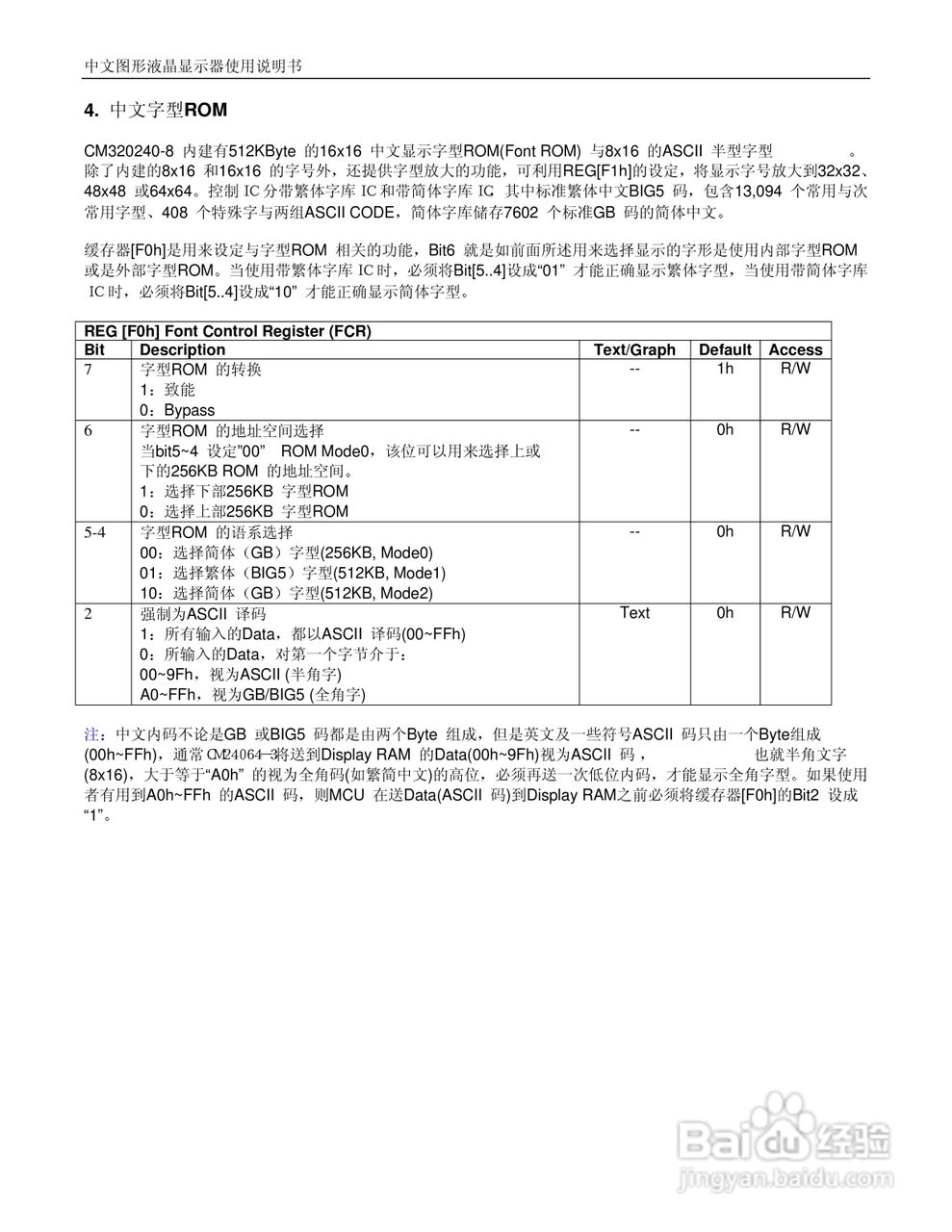 CM320240-8中文图形液晶显示器使用说明书:[1]