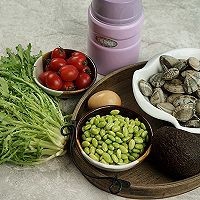 教大家做毛豆煮花蛤