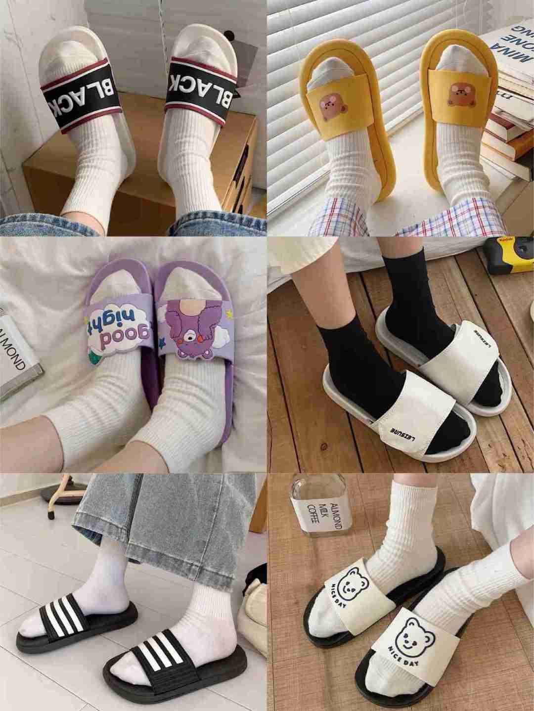 巨萌巨甜巨潮的室内拖鞋!