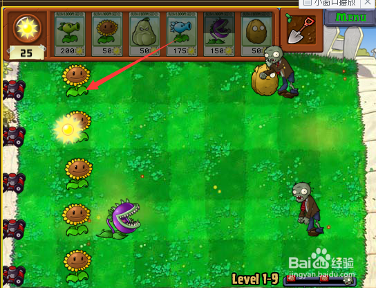 植物大战僵尸第9关通关详细攻略