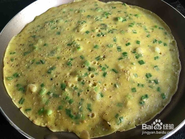 葱花芝麻煎饼