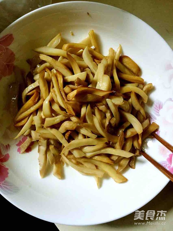 蚝油肉丝杏鲍菇