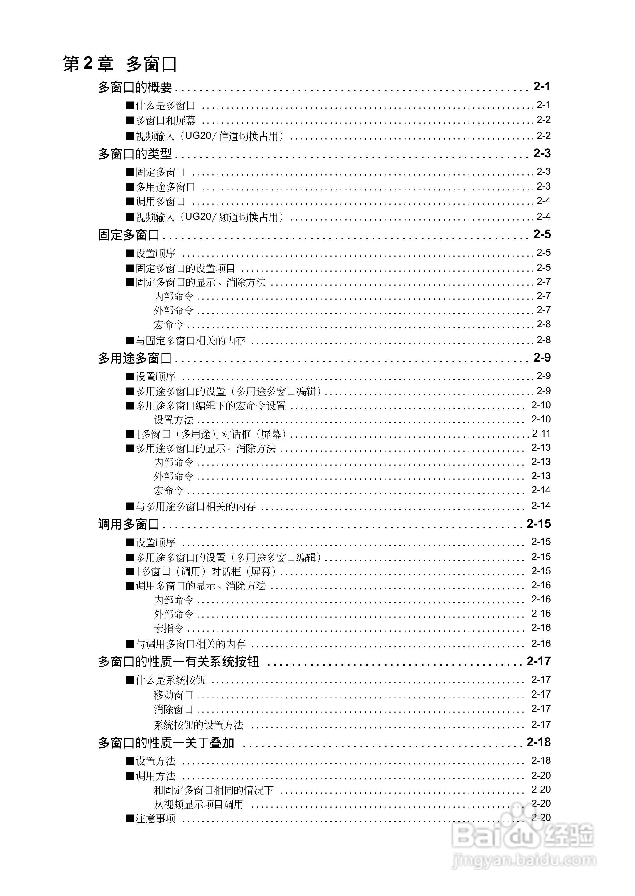 松下UG420H-E变频器使用说明书:[1]