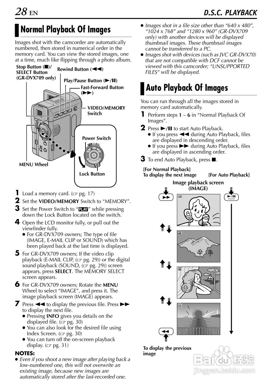 胜利JVC GR-DVX709SH数码摄像机使用说明书:[3]