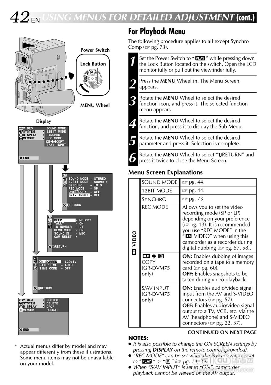 胜利JVC GR-DVM75数码摄像机使用说明书:[5]