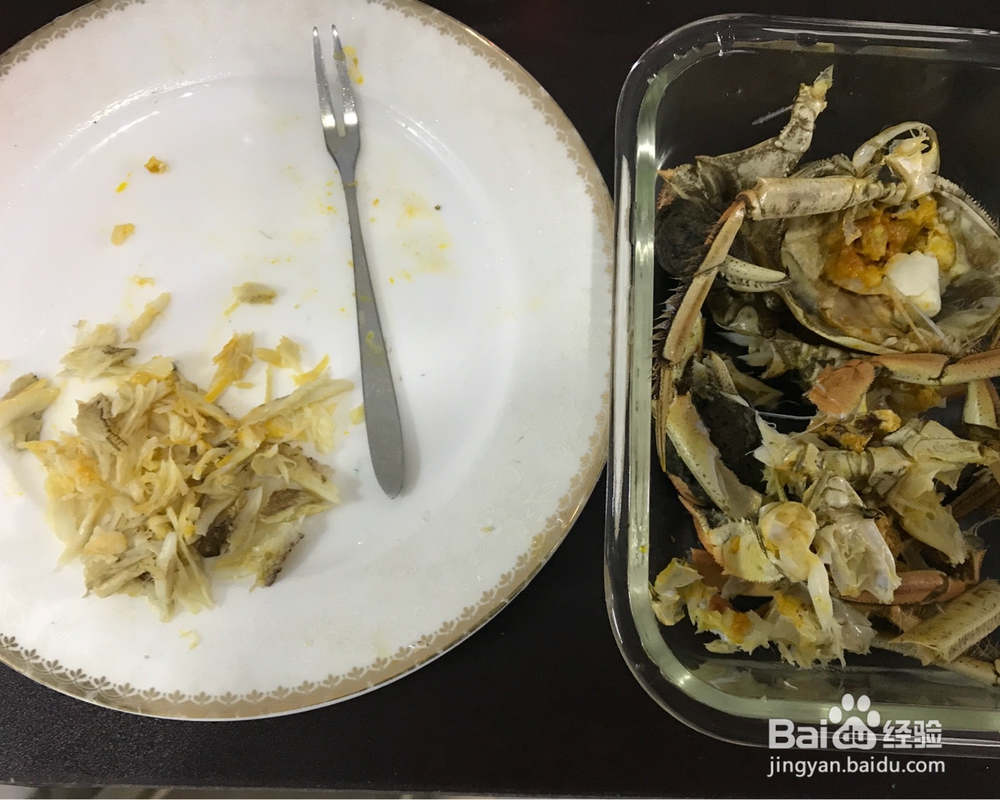 蟹肉蔬菜鸡蛋面线海鲜美食教程