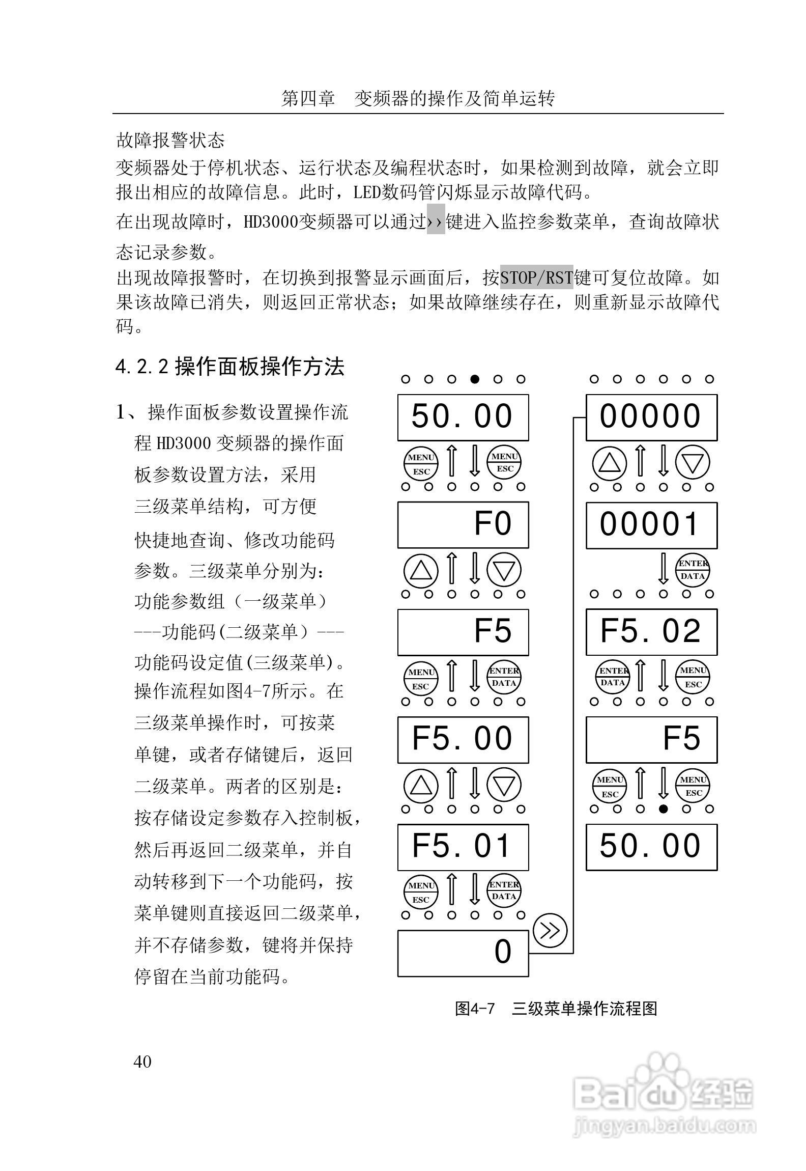 华翔HD3000-4T7000G变频器说明书:[5]