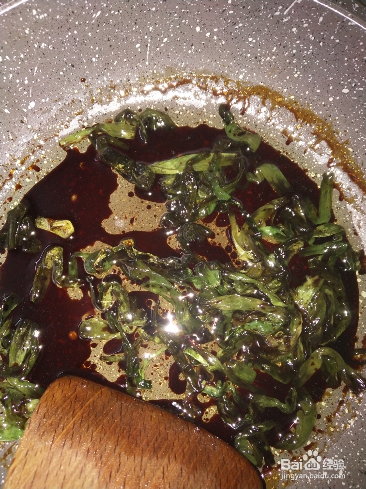 香浓的葱油拌面