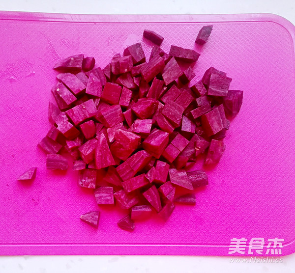 紫薯百合银耳羹