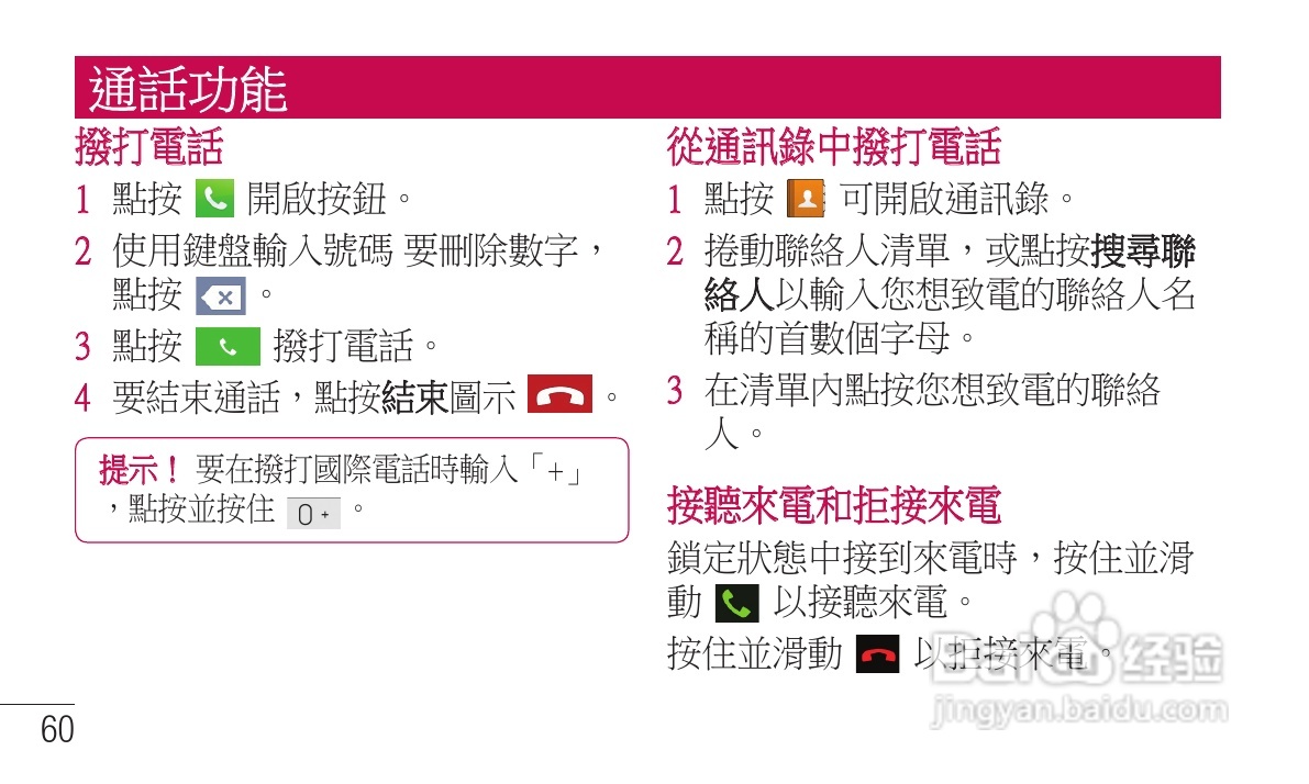 LG P705手机使用说明书:[7]