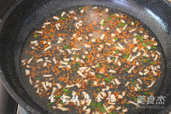 虾皮豆腐蔬菜羹 宝宝健康食谱