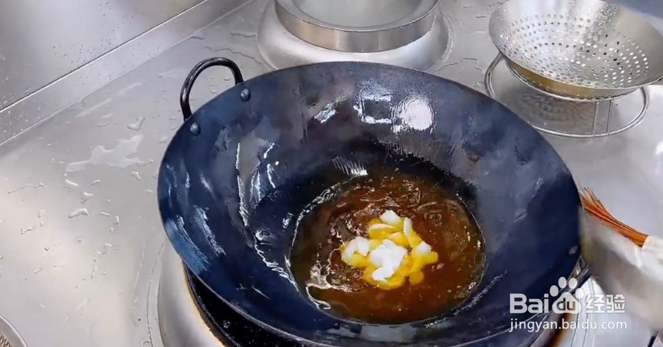 虾仁香椿炒鸡蛋