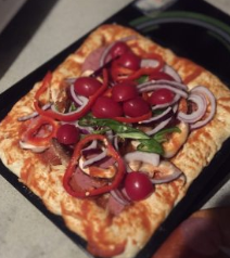 芝士椰油底薄饼水果挞比萨的做法