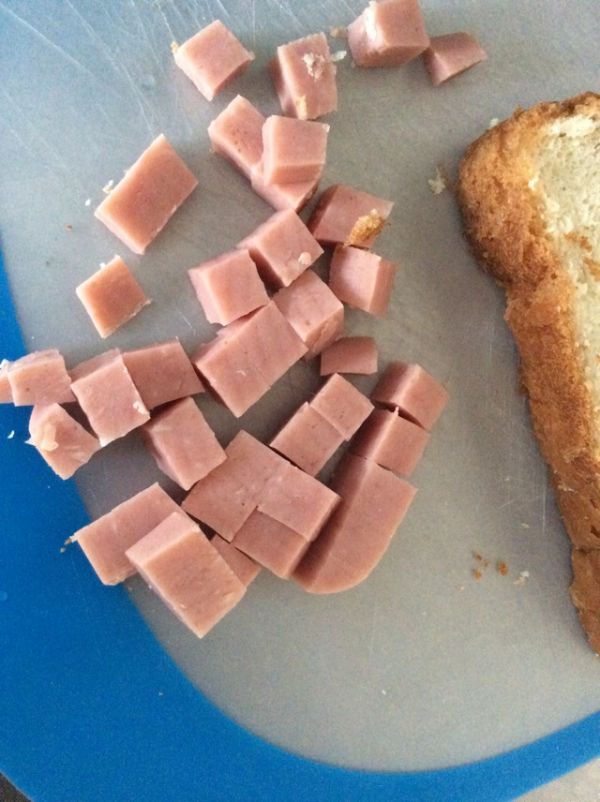 芝士鸡蛋火腿吐司