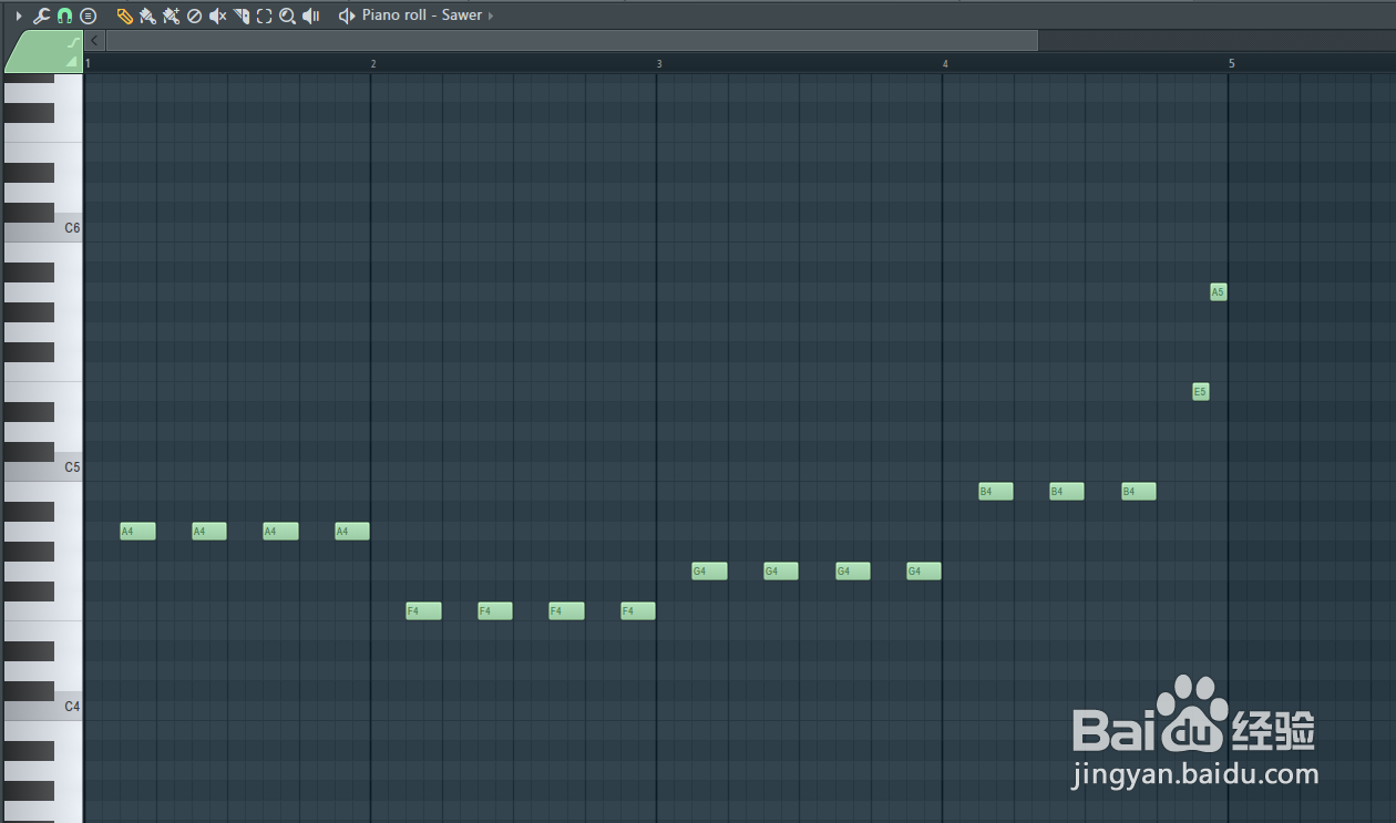 FL studio里怎么做音乐