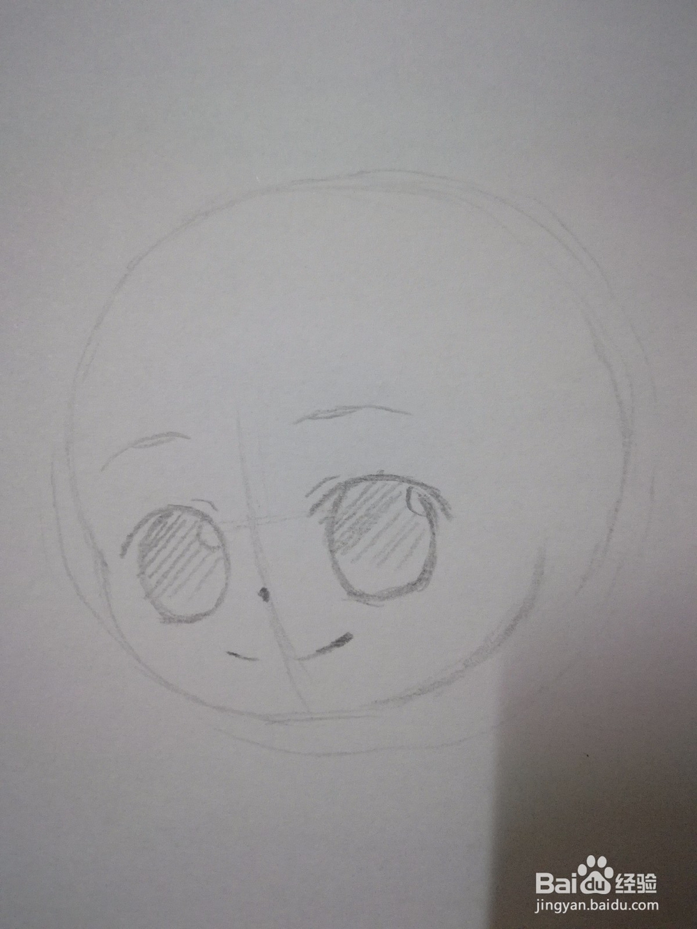 怎么画半侧面动漫人物头部和五官线稿