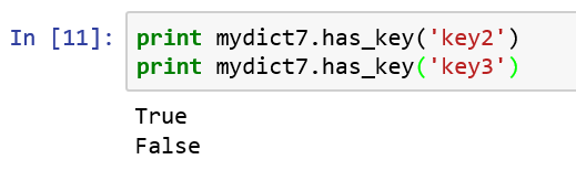 python学习3--字典