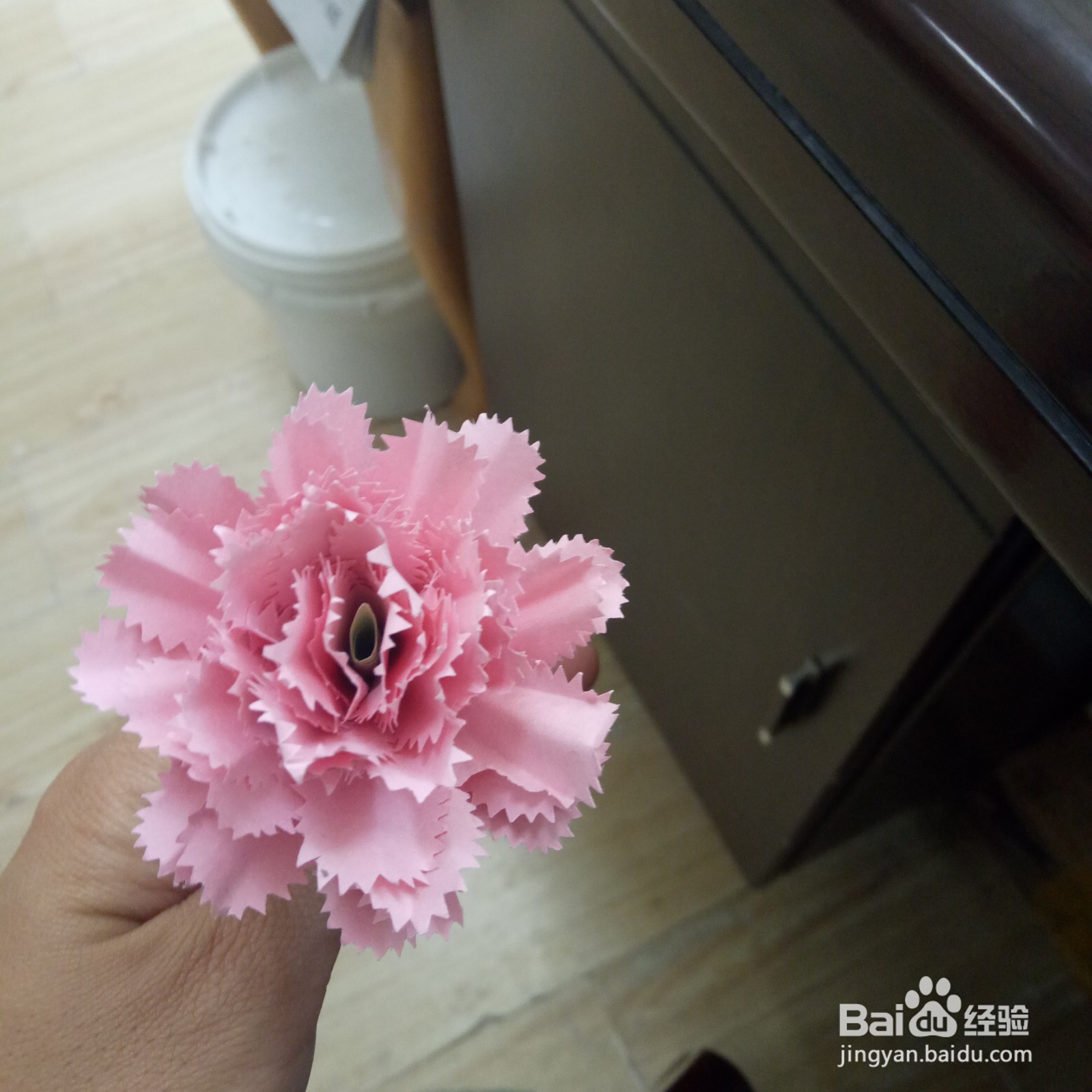 拆纸花手工制作