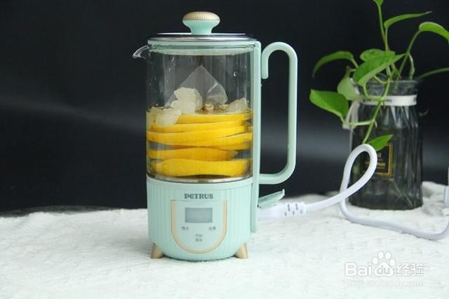 家庭自制酸甜柠檬乌龙茶