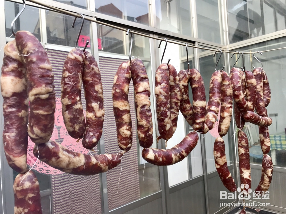 美味可口的香肠