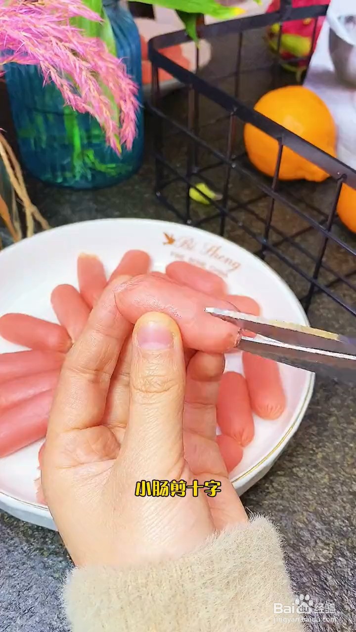 如何制作好吃的小热狗