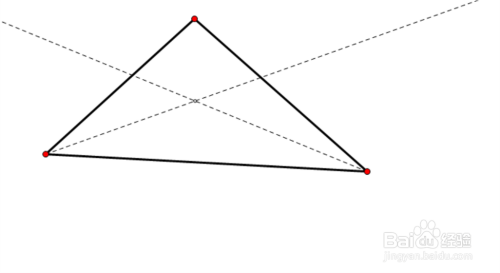 如何利用几何画板绘制一个含内心的三角形